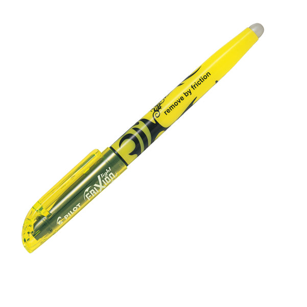 PILOT - 009138 - Evidenziatore cancellabile Frixion Light - punta a scalpello 4,0mm - tratto 3,3mm - giallo - Pilot