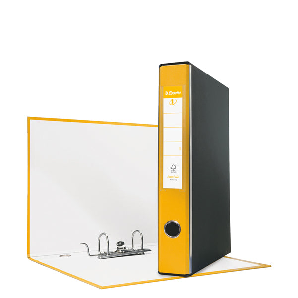 ESSELTE - 390752090 - Registratore Eurofile G52 - dorso 5 cm - commerciale 23x30 cm - giallo - Esselte