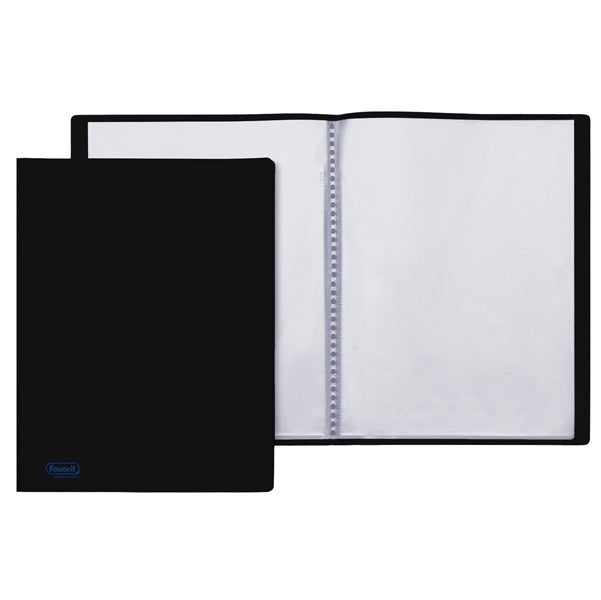 FAVORIT - 100460272 - Portalistini Sviluppo - buccia - PPL - 22x30 cm - 40 buste - nero - Favorit
