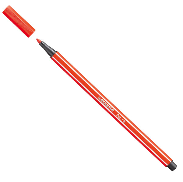 STABILO - 68-40 - Pennarello Pen 68 - rosso chiaro 40 - Stabilo