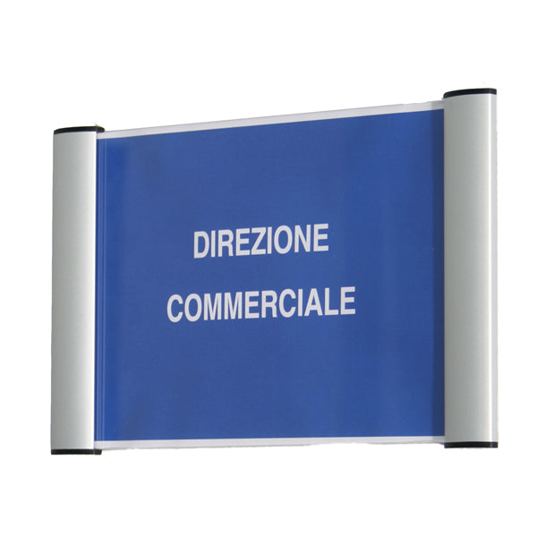 TECNOSTYL - PTA02 - Porta targa appendibile Wall Sign - A5 - 15 x 21 cm - Tecnostyl