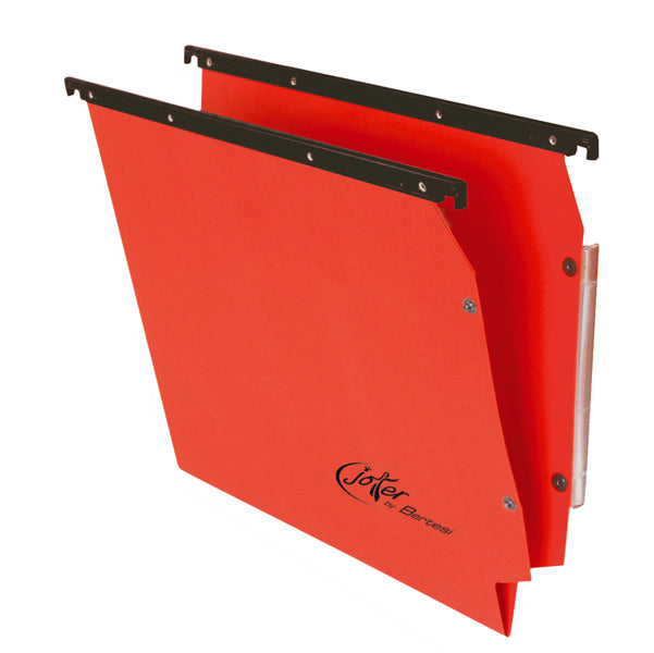 BERTESI - 414F Link-A4 - Cartella sospesa Joker - armadio - interasse 33 cm - fondo V - 32,6x28 cm - rosso - Bertesi