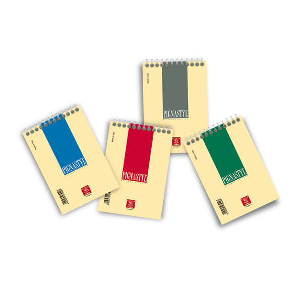 PIGNA - 02156255M - Blocco Pignastyl spiralato - 5mm - A6 - 80gr - 60 fogli - Pigna