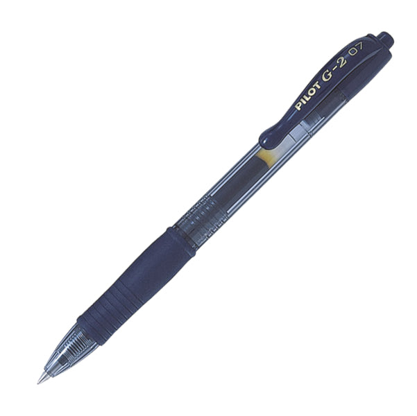 PILOT - 001489 - Roller gel a scatto G-2 - punta 0,7mm - blu scuro - Pilot
