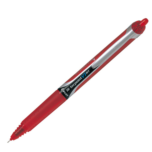 PILOT - 006787 - Roller a scatto Hi Tecpoint V7 RT - punta 0,7mm - rosso - Pilot
