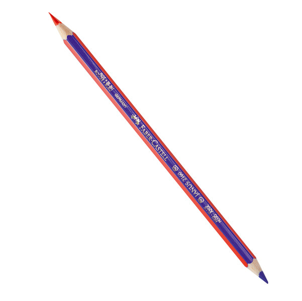 FABER-CASTELL - 116000 - Matita bicolore sottile - rosso-blu - Faber Castell
