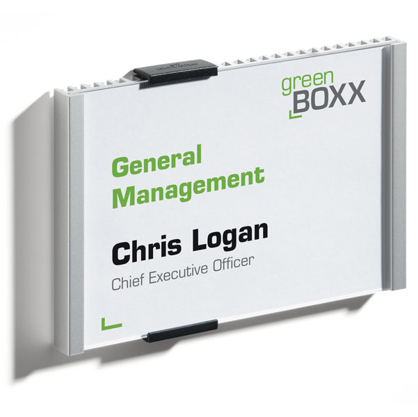 DURABLE - 4801-23 - Targa per porte-pareti Info Sign - 14,9 x 10,6 cm - Durable