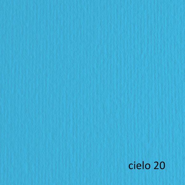 FABRIANO - 42450720 - Cartoncino Elle Erre - 50x70cm - 220gr - cielo 120 - Fabriano - blister 20 fogli