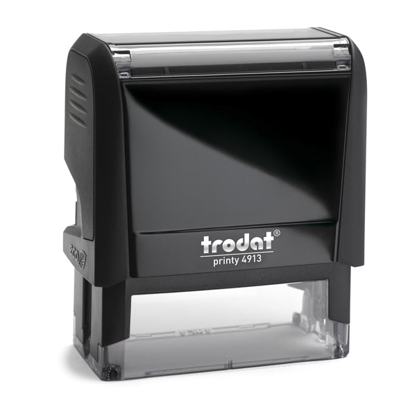 TRODAT - 43072. - Timbro Original Printy 4.0 4913 - autoinchiostrante - personalizzabile - 58x22 mm - 6 righe - Trodat
