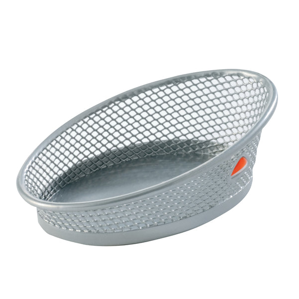 ALBA - MESHCLIP-M - Portafermagli Mesh - 10,5 x 7,3 x 4 cm - rete metallica - argento - Alba