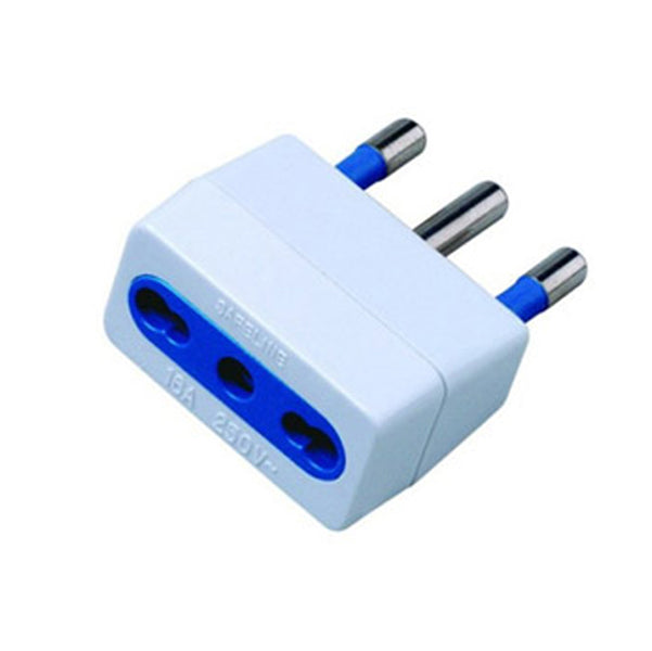 MKC - 492518885 - Adattatore semplice con spina 2P+T 16A - presa bipasso 10-16A - MKC