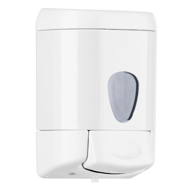 MAR PLAST - A77511WIN - Dispenser da muro Prestige per sapone liquido - 15,9x8x10,5 cm - capacitA' 0,55 L - bianco - Mar Plast