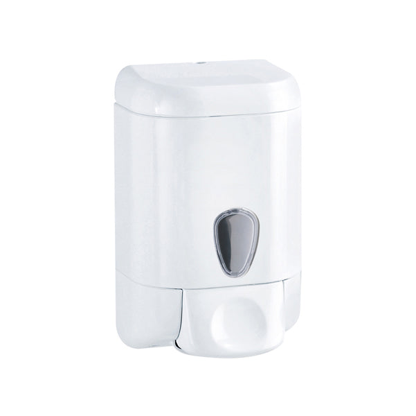 MAR PLAST - A61511WIN - Dispenser da muro Prestige per sapone liquido - capacitA' 1 L - bianco-azzurro trasparente - Mar Plast