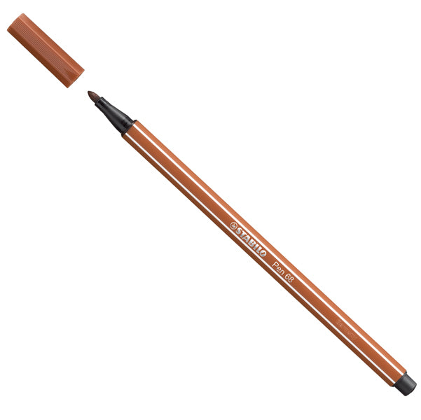 STABILO - 68-38 - Pennarello Pen 68 - sanguigno 38 - Stabilo