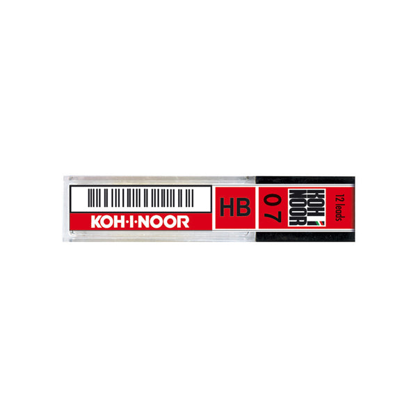 KOH.I.NOOR - E207-HB - Micromine - mina 0,7mm - gradazione HB - Koh I Noor - astuccio 12 mine