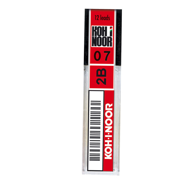 KOH.I.NOOR - E207-2B - Micromine - mina 0,7mm - gradazione 2B - Koh I Noor - astuccio 12 mine