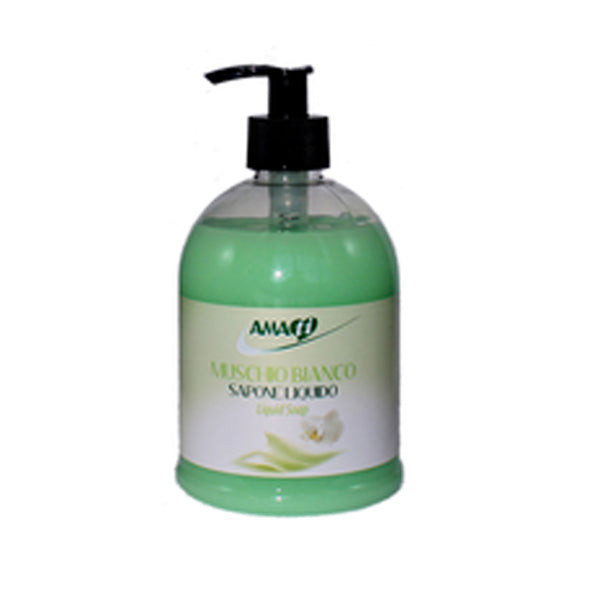 Amati - 112306001233 - Sapone liquido - muschio bianco - Amati - dispenser da 500 ml