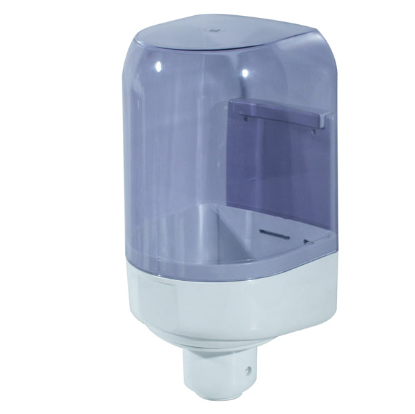 MAR PLAST - A58271 - Dispenser asciugamani a spirale Prestige - 16,6x18,5x29,3 cm - formato Mini - bianco-azzurro trasparente - Mar Plast