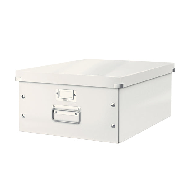 LEITZ - 60450001 - Scatola archivio Click Store - 36,9x20x48,2 cm (A3) - bianco - Leitz