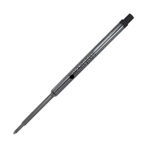 MONTEVERDE - J223301 - Refill per sfera Waterman - punta media - nero - Monteverde - conf. 2 pezzi