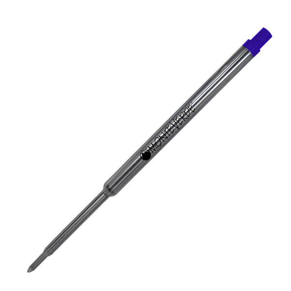 MONTEVERDE - J223303 - Refill per sfera Waterman - punta media - blu - Monteverde - conf. 2 pezzi