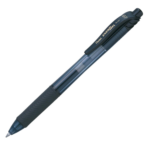 PENTEL - BL107-AX - Roller a scatto Energel X BL107 - punta 0,7mm - nero - Pentel