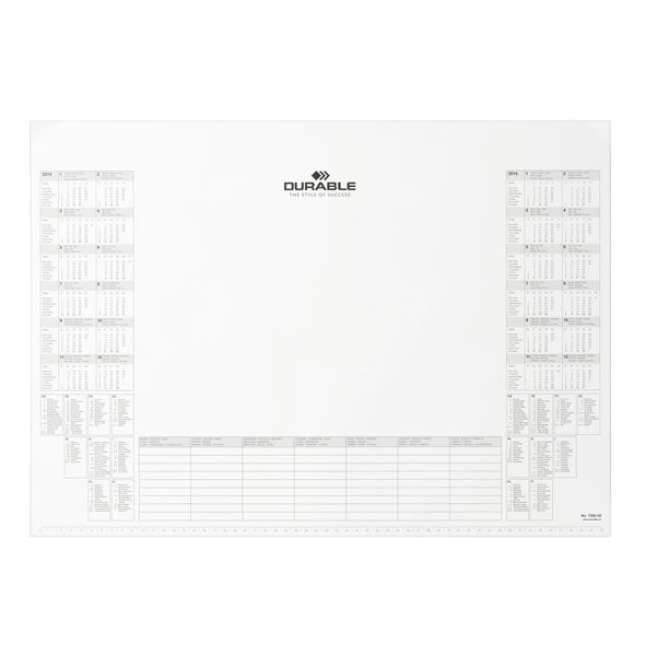 DURABLE - 7292-02 - Ricambio da 25 fogli per sottomano - 57 x 41 cm - Durable