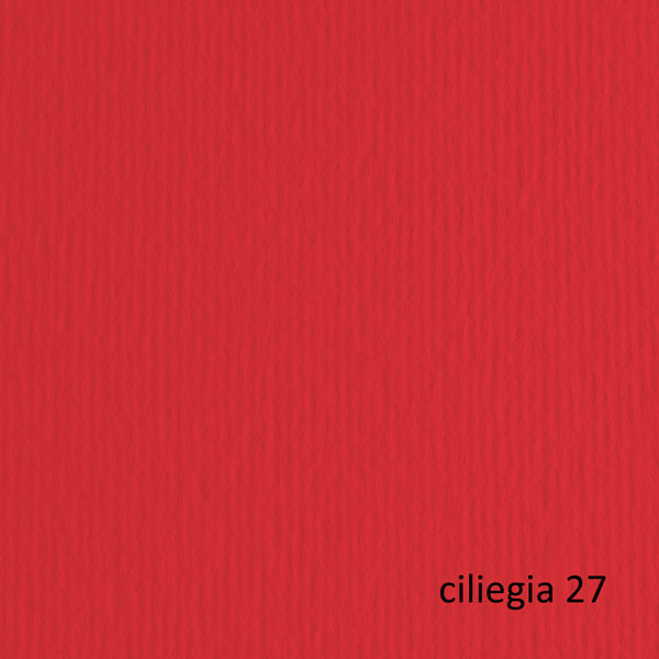 FABRIANO - 42450727 - Cartoncino Elle Erre - 50x70cm - 220gr - ciliegia 27 - Fabriano - blister 20 fogli