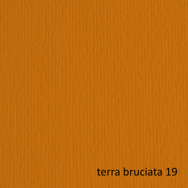 FABRIANO - 46470119 - Cartoncino Elle Erre - 70x100cm - 220gr - terra bruciata 119 - Fabriano - blister 10 fogli