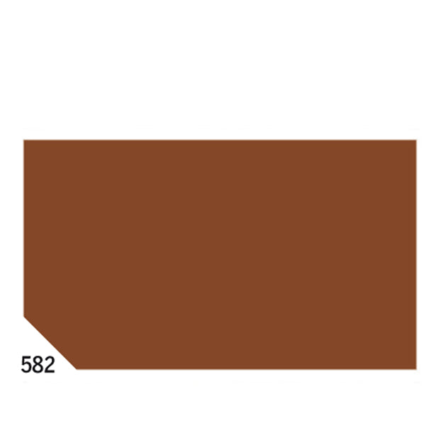 REX SADOCH - KV106582 - Carta velina - 50 x 70 cm - 20 gr - marrone 582 - Rex Sadoch - busta 26 pezzi