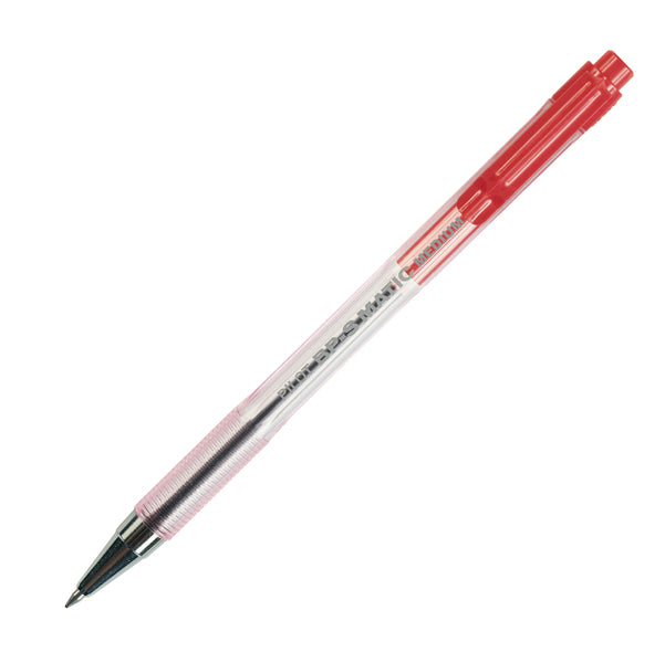 PILOT - 001622 - Penna a sfera a scatto BP S Matic - punta media 1,0mm - rosso - Pilot