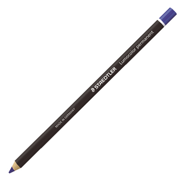 STAEDTLER - 10820-3 - Matita Lumocolor Glasochrom - permanente - blu - Staedtler