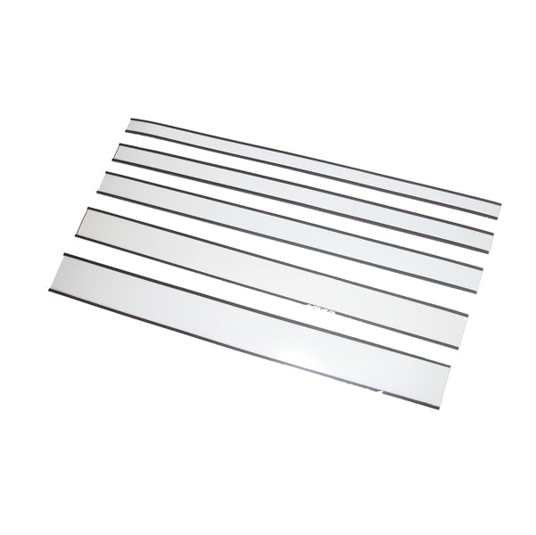 MARKIN - Y233SC10040 - Etichette magnetiche - scrivibili e cancellabili - permanenti - 40 x 100 mm - bianco - Markin - conf. 20 etichette