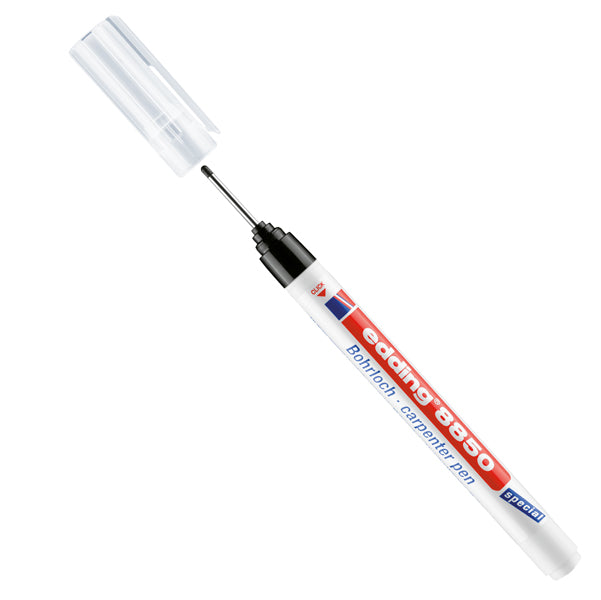 EDDING - E-8850-1 - Marcatore Carpenter Pen Edding 8850 - punta lunga e sottile - nero - Edding