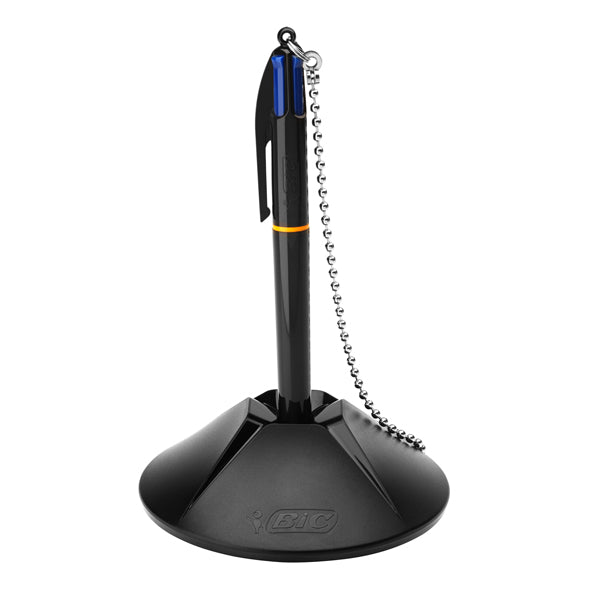 BIC - 918515 - Pen Desk 4 refills - punta 1,0mm - blu - Bic