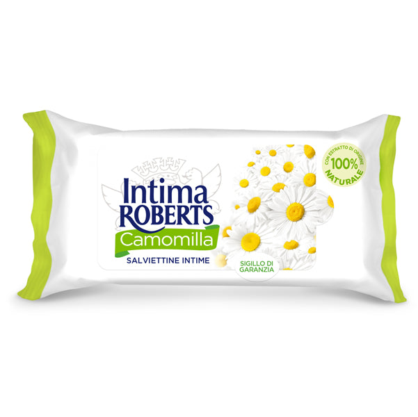 NEUTRO ROBERTS - R908767 - Salviette intime camomilla - Neutro Roberts - conf. 12 pezzi