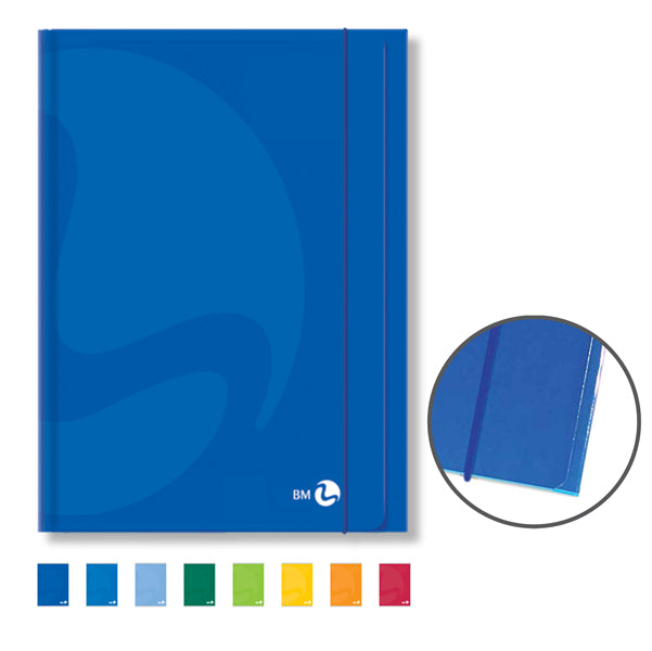 BM - 0108968 - Cartellina Color - 25,5x35cm - 3 lembi - con elastico - colori assortiti - BM
