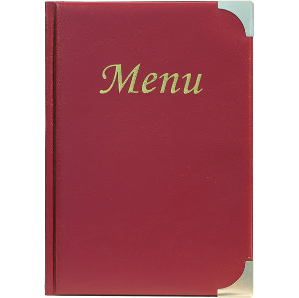 SECURIT - MC-BRA5-WR - PortamenU' Basic - A5 - 23,7 x 17 cm - PVC - bordeaux - 4+2 buste fisse incluse - Securit