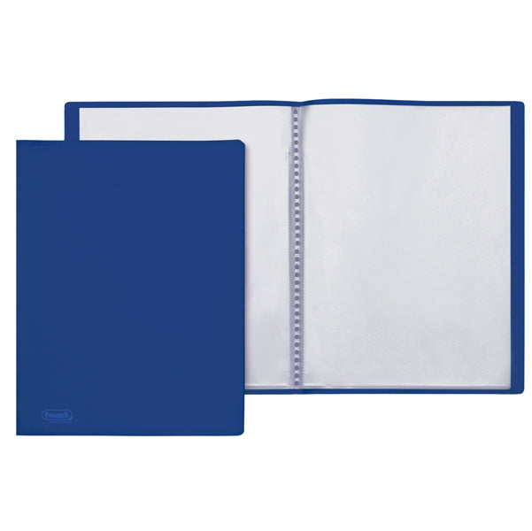 FAVORIT - 400035525 - Portalistini Sviluppo - liscio - PPL - 22x30 cm - 50 buste - blu - Favorit