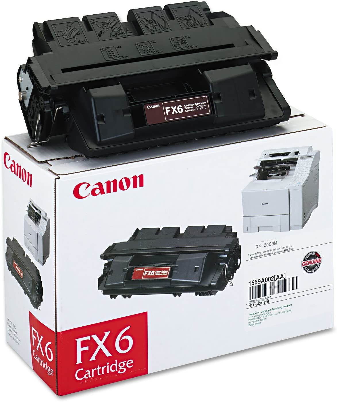 Toner Rigenerato per Canon - Cod. FX-6
