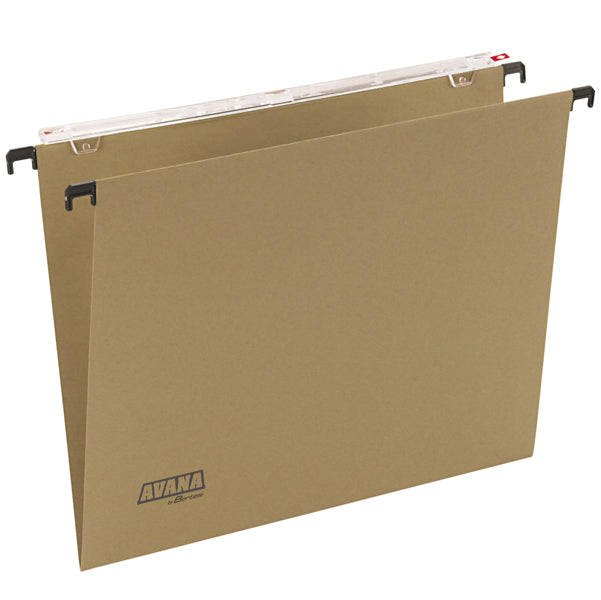 BERTESI - 060-390 BETA-B1 - Cartella sospesa Avana - cassetto - interasse 39 cm - fondo V - 37x24,5 cm - avana - Bertesi