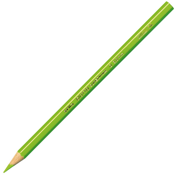 GIOTTO - 239054 - Pastello Supermina - mina 3,8 mm - verde fluo 54 - Giotto