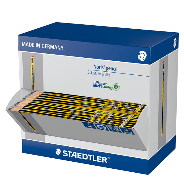 STAEDTLER - 120HBCAPLB - Matita in grafite Noris - gradazione HB - Staedtler - conf. 50 pezzi