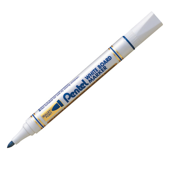 PENTEL - MW85-CE - Marcatore per lavagne cancellabili MW85 - punta tonda - blu - Amiko Pentel