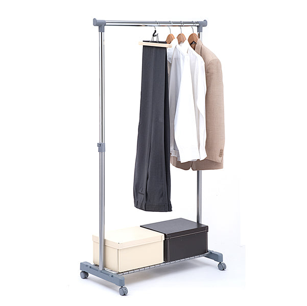 SERENA GROUP - AC9001GR - Stender appendiabiti AC9001 - con portaoggetti - 87 cm - Serena Group