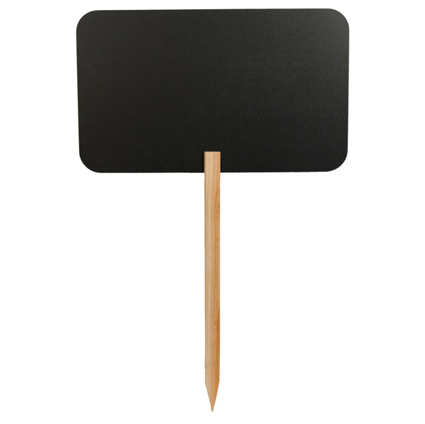 SECURIT - FBS-RECTANGLE - Silhouette Board Sticks - forma rettangolo - 73,5 x 45 cm - nero - Securit