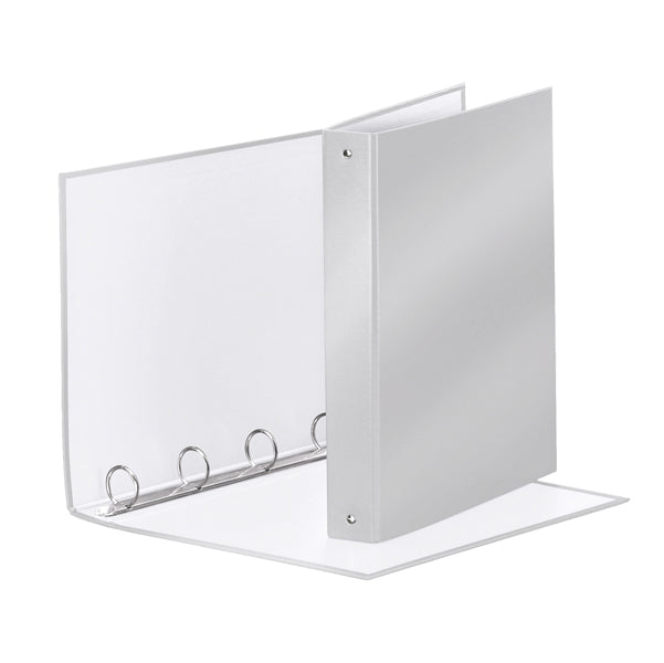 ESSELTE - 395792970 - Raccoglitore Meeting - 4 anelli tondi 30 mm - dorso 4 cm - 22x30 cm - PPL - grigio metallizzato - Esselte
