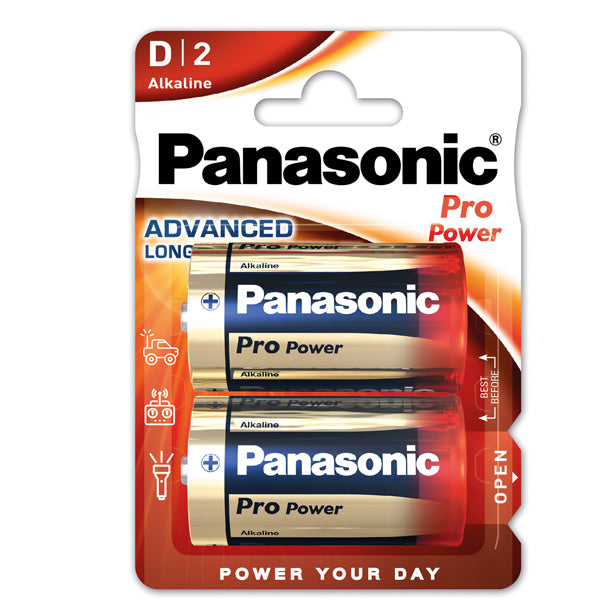 PANASONIC - C100020 - Torcia D Propower LR20 - Panasonic - blister 2 pezzi