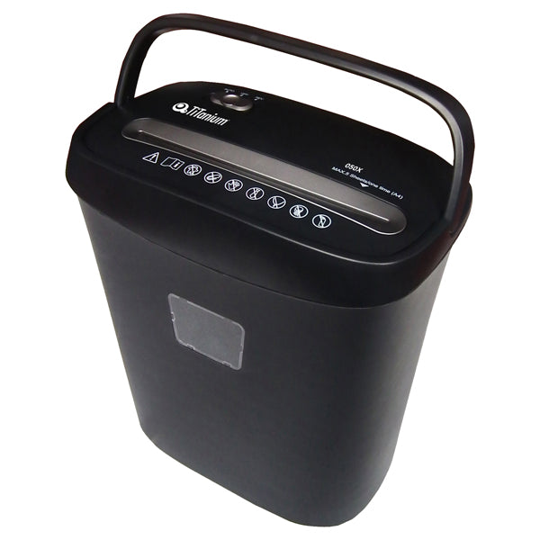 TITANIUM - TS050C - Distruggidocumenti TS050X - a frammenti - 13L - Titanium
