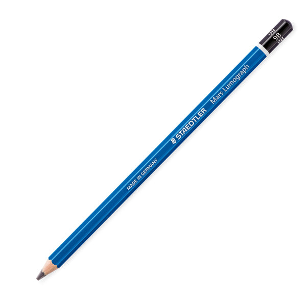 STAEDTLER - 1009B - Matita in grafite Mars Lumograph 100 - gradazione 9B - Staedtler